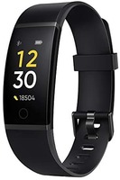 Realme Band (Black) - Full Colour Screen with Touchkey, Real-time Heart Rate Monitor, in-Built USB Charging, IP68 Water Resistant 