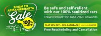 ZoomCar : Atmanirbharta Sale Offer (Till 29th May)
