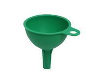 Amazon Brand - Solimo Silicone Funnel for Kitchen, Green