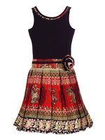 Naughty Niños Rayon a-line Dress For Girls