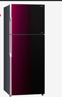 Hitachi 451L Inverter 2 Star 2019 FF Double Door Refrigerator (Glass Gradation Red,R-VG470PND3)