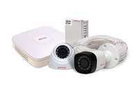 CP PLUS- 4 CHANNEL 720p Digital Video Recorder, 1 x HD Dome Camera, 1 x HD Bullet Camera , Metal Body Power Supply and Network Cable