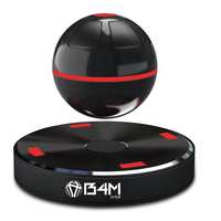 Black Portable Wireless Bluetooth 4.1 Floating Sound Levitating Maglev Speaker 