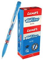 Luxor Gel One Ball Pen Blue (20's Box)