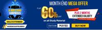 Still On - Flat 60% Off + 2 Months Extended Validity