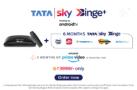 6 Months Tata Sky Binge+ & 3 Months Amazon Prime Video at Rs.3999