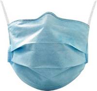 Peter England Germs/Virus Protection Face Mask with 3 layer of melt down fabric with elastic band (Pack of 200)