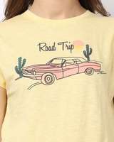 Graphic Print Crew-Neck T-shirt Rs.254