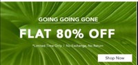 Flat 80% Off on men's And Women's Clothing