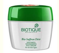 Biotique Botanicals Unisex Bio Saffron Dew Youthful Nourishing Day Cream