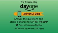 The Amazon Blog day Quiz Answers - Win 10000Amazon Pay balance