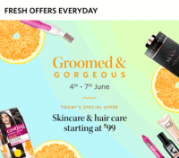 Myntra Groomed and Gorgeous Sale- Upto 55% off on Skin And Hair Care Products Starting From Rs.99