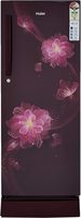 Haier 220 L 3 Star Direct-Cool Single Door Refrigerator (HRD-2203PRB-E, Red Blossom)