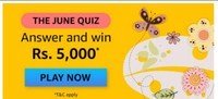 Amazon The June Quiz Answer Win 5000 Amazon Pay balance