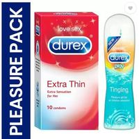Durex Pleasure Pack  (2 Items in the set)