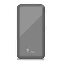 Syska Power Core100 P1015B-GY 10000mAH Lithium Polymer Power Bank (12W, Dual USB Output, Micro & Type-C Input) (Grey)