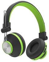 Ant Audio Treble H82 On Ear Bluetooth Headphone with Mic (Black Green)
