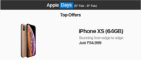 Flipkart Apple Days 10-12 June