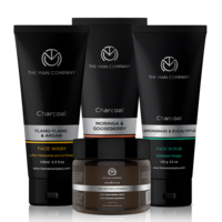 TheManCompany: Face Scrub + Face Wash + Moisturiser + Peel-off Mask