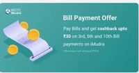 IRCTC imudra - Pay bills & get cashback up to 30 rs 