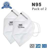 Pockester Outdoor Anti Pollution Activate N95 Mask ( Pack of 2 ) 50% OFF