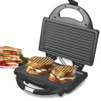 Lifelong LLSM115G 750-Watt 4-Slice Grill Sandwich Maker (Black)