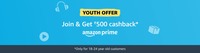 Amazon Youth Offer: 3 Months Prime Membership For Rs. 165