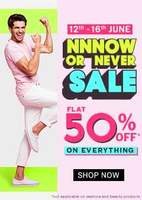 NNNOW -  Buy 2 Get 60% off 