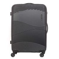 Kamiliant Kam Teku ABS 78 cms Black Hardsided Check-in Luggage (KAM TEKU SP 78cm TSA - Black)