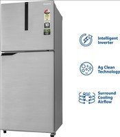 Panasonic-268-l-frost-free-double-door-3-star-refrigerator with Intelligent Inverter technology(Shining silver)+10% off on Icici &Citi Bank credit card and Debit card