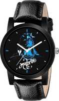 Load shiva Mahadev Mahakal black and black dail Analog watch - for boys