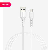 Portronics Konnect Star 224 1.2m Micro USB cable