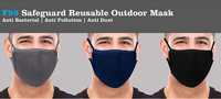 JassBy SN95 Mask Eco-Friendly Reusable | Washable | Mask with 6-Layer Protection (Pack Of 3) 