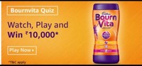 Amazon Bournvita Quiz Answers Win 10000