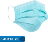 Flipkart SmartBuy Pack of 20 Surgical Masks @ Rs 179 (Min 2 qty)