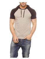 GRITSTONES Grey Round T-Shirt 76% OFF