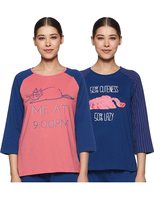 Upto 70% off on Women's Sleepwear (Van Heusen, Fabme & more) starting from Rs.179