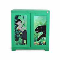 Cello Novelty Compact Mogli Kids Cupboard - Green