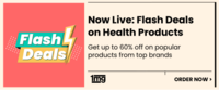 1mg Good Health Sale - 20% off on allopathy medicines + Extra 5% cashback on popular health products 