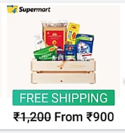Flipkart Supermart : Minimum Order Amount Reduced To Rs.900 From Rs.1200