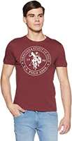 US Polo Association Men's Solid Regular Fit T-Shirt @ Rs. 247