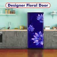 Onida 190 L Direct Cool Single Door 3 Star (2020) Refrigerator  (FLORAL BLUE, RDS1903B)