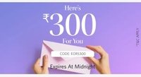 Flat Rs.300 Off min. Order Rs.2799