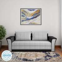 Bharat Lifestyle Leo Sofa Cum Bed Double Solid Wood Sofa Bed - FLASH Sale @8pm