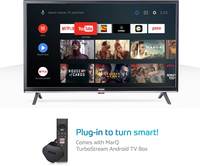 MarQ by Flipkart Innoview 80cm (32 inch) HD Ready LED Smart Android TV with TurboStream Box  (32VNSSHDM)