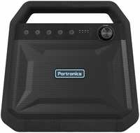 Portronics POR-549 ROAR 24 W Bluetooth Party Speaker  (Black, Stereo Channel)
