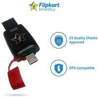 Flipkart SmartBuy OTM30PB3201 32 GB USB 3.0 OTG Pen Drive  (Black, Red)