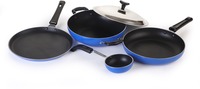Crystal Eco Series Cookware Set (Aluminium , 5-piece)