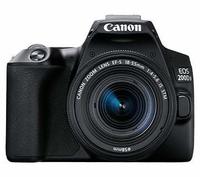 Canon EOS 200D II 24.1 MP (EF-S18-55/EF-S55-250 IS STM Lens) DSLR Camera with 16GB Card, Carry Case