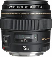 Canon EF85mm f/1.8 USM Medium-Telephoto Lens (Black)